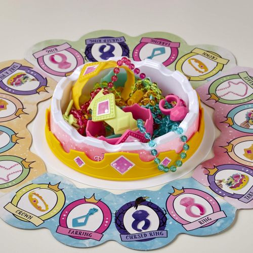 해즈브로 Hasbro Gaming Pretty Pretty Princess: Disney Princess Edition Board Game Featuring Disney Princesses, Jewelry Dress-Up Game for Kids Ages 5 and Up