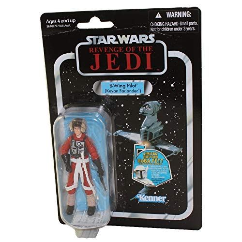 해즈브로 Hasbro Star Wars: The Vintage Collection Action Figure VC63 B-Wing Pilot Keyan Farlander (Return of the Jedi) 3.75 Inch