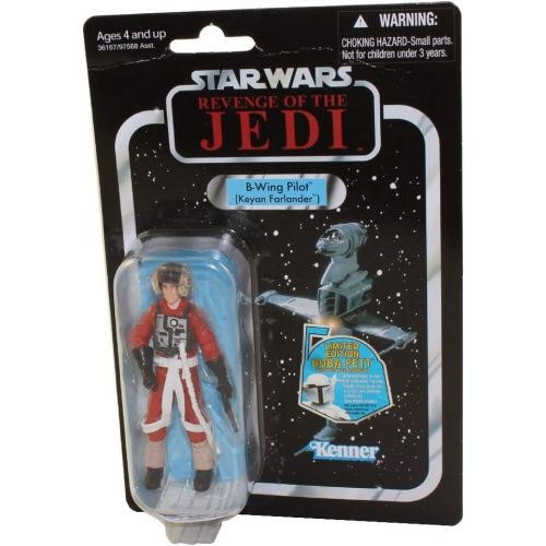 해즈브로 Hasbro Star Wars: The Vintage Collection Action Figure VC63 B-Wing Pilot Keyan Farlander (Return of the Jedi) 3.75 Inch