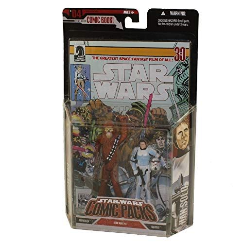 해즈브로 Hasbro Star Wars 3.75 Expanded Universe Han Solo & Chewbacca