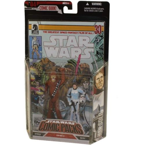 해즈브로 Hasbro Star Wars 3.75 Expanded Universe Han Solo & Chewbacca