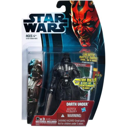 해즈브로 Hasbro Star Wars 2012 Saga Movie Legends Action Figure Darth Vader Version 2