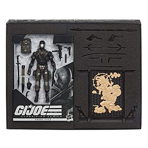 해즈브로 Hasbro G.I. Joe Classified Series Snake Eyes Deluxe 6 Exclusive Action Figure