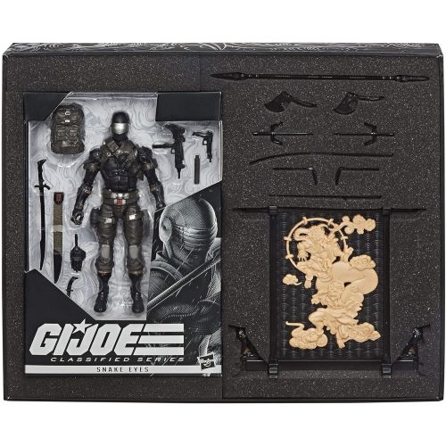 해즈브로 Hasbro G.I. Joe Classified Series Snake Eyes Deluxe 6 Exclusive Action Figure