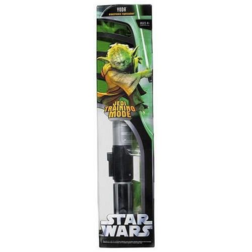 해즈브로 Hasbro Star Wars Episode 3 Electronic Lightsaber Yoda Lightsaber