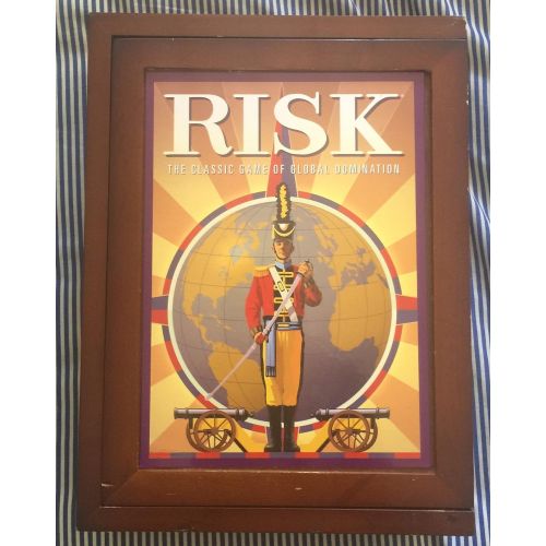 해즈브로 Hasbro Risk in Vintage Wood Book Edition