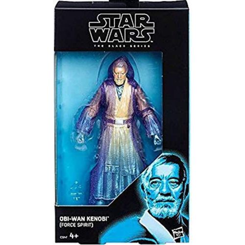 해즈브로 Hasbro Star Wars 2017 The Black Series Obi-Wan Kenobi (Force Spirit) Action Figure 6 Inches