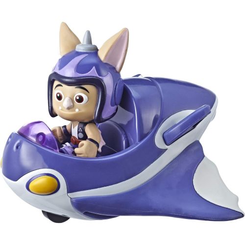 해즈브로 Hasbro Top Wing Figure and Vehicle Baddy McBats Jet, Vehicle with Removable 3-Inch Figure from The Nick Jr. Show, Great Toy for Kids Ages 3 to 5