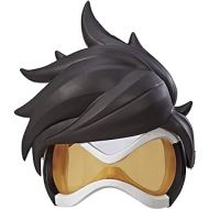 Hasbro E6882 Overwatch Tracer Roleplay Mask with Removable Hair Accessory - Blizzard Video Game Characters, Brown