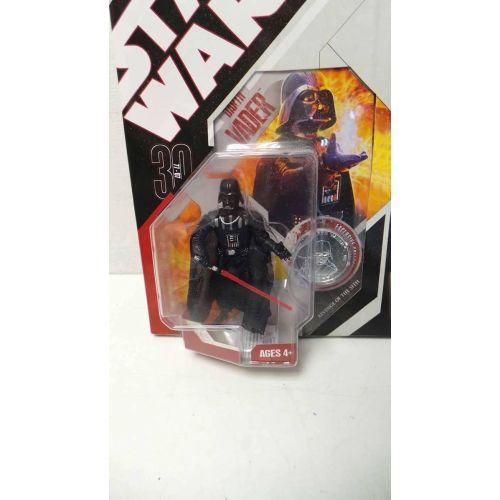 해즈브로 Hasbro Star Wars Darth Vader Action Figure with Collectors Coin Album