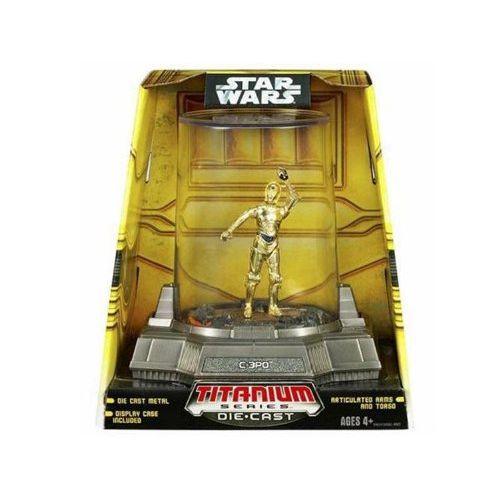 해즈브로 Hasbro Star Wars Titanium Series C-3PO Die-Cast Metal Action Figure