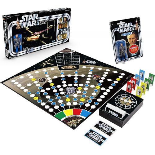 해즈브로 Hasbro Gaming Star Wars Escape from Death Star Board Game with Exclusive Tarkin Figure Ages 8 and up