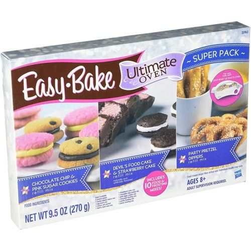 해즈브로 Hasbro Easy-Bake Refill Super Pack Net WT 9.5OZ(270g)