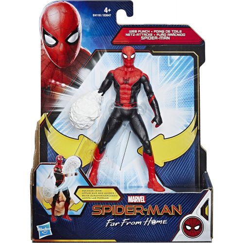 해즈브로 Hasbro Spider-Man Far from Home Feat Spider Man Game E4118ES0
