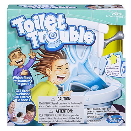 해즈브로 Hasbro C0447092 Toilet Trouble Board Game, Nylon/A