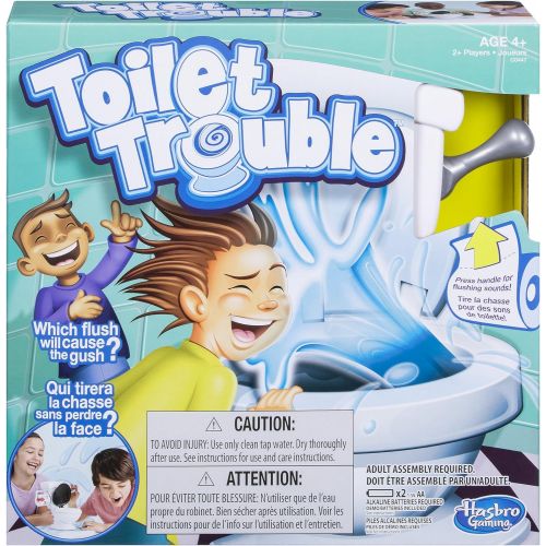 해즈브로 Hasbro C0447092 Toilet Trouble Board Game, Nylon/A
