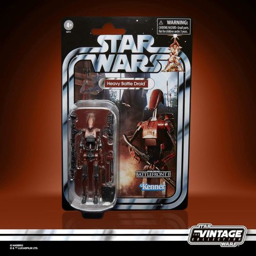 해즈브로 Hasbro Star Wars The Vintage Collection Gaming Greats Heavy Battle Droid 3 3/4-Inch Action Figure