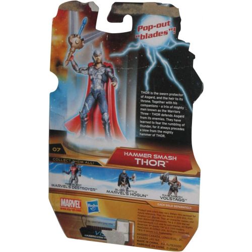 해즈브로 Hasbro Thor 3.75 Action Figure Hammer Smash Thor