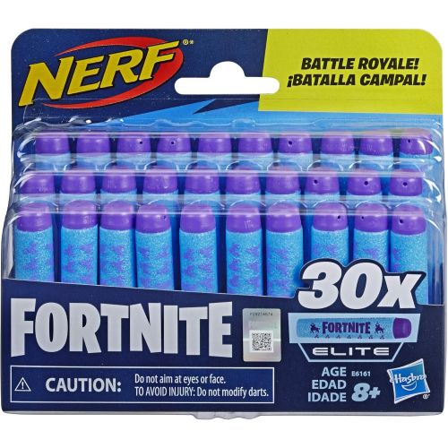 해즈브로 Hasbro Fortnite Nerf Official 30 Dart Elite Refill Pack for Nerf Fortnite Elite Dart Blasters -- Compatible with Nerf Elite Blasters -- for Youth, Teens, Adults