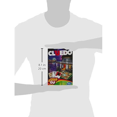 해즈브로 Hasbro Gaming Cluedo Grab & Go Game