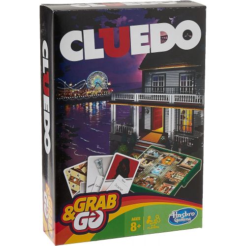 해즈브로 Hasbro Gaming Cluedo Grab & Go Game