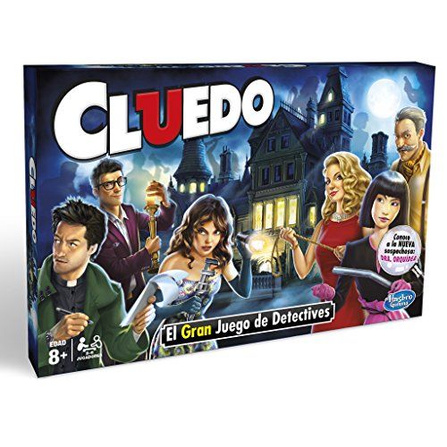 해즈브로 Hasbro Gaming???Family Game Cluedo (Hasbro 38712) Spanish Version Miscelanea Multicoloured