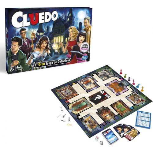 해즈브로 Hasbro Gaming???Family Game Cluedo (Hasbro 38712) Spanish Version Miscelanea Multicoloured