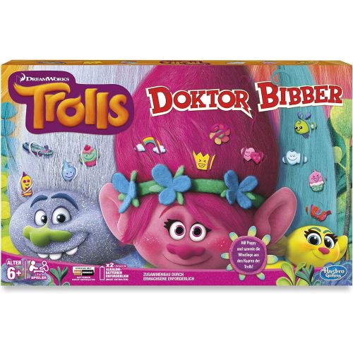 해즈브로 Hasbro Games B9180100?Trolls Dr. Bibber Pre-School Game