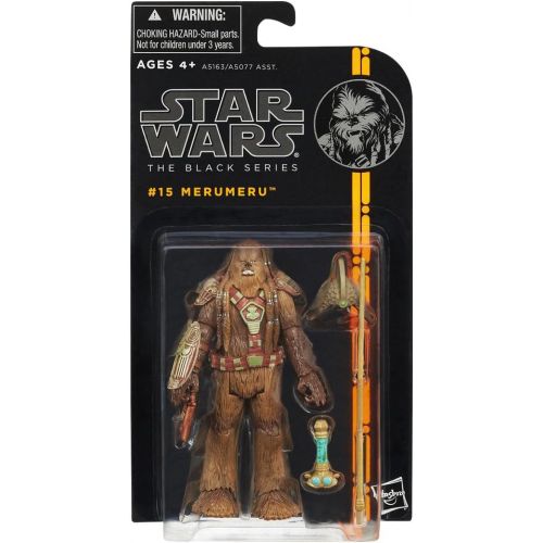 해즈브로 Star Wars [ Hasbro Action Figure ] 3.75 inches black # 15 Merumeru