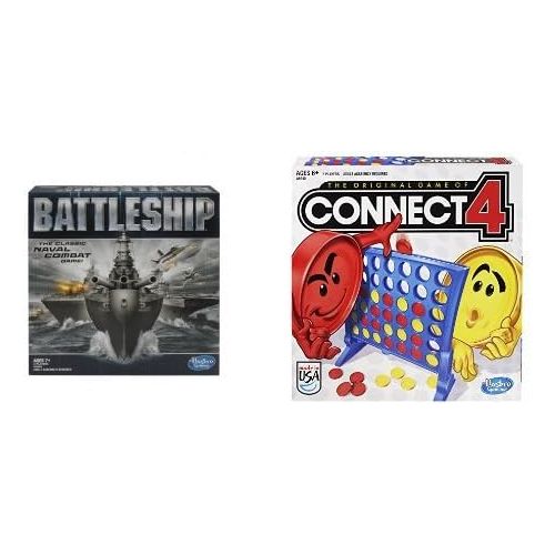 해즈브로 Hasbro Battleship Game and Connect 4 Game Bundle