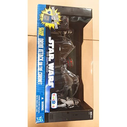 해즈브로 Hasbro Star Wars 2011 The Clone Wars Exclusive Battle Pack Droid Attack On The Coronet