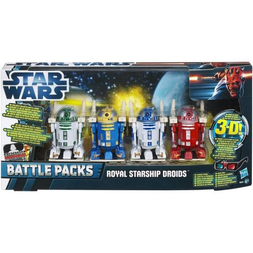 해즈브로 Hasbro - Star Wars Discover The Force 3-D Episode I Exclusive Battle Pack