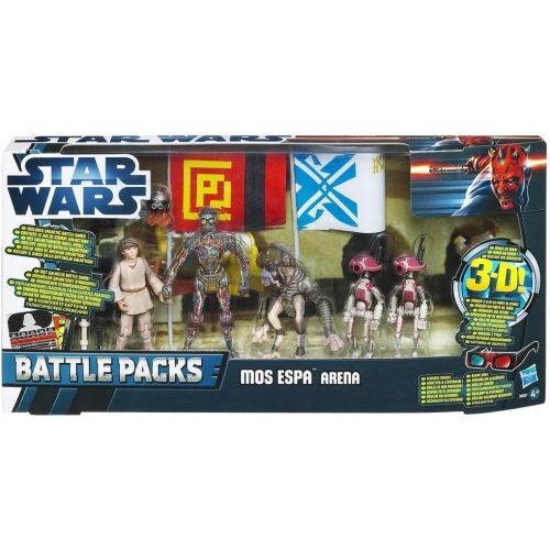 해즈브로 Hasbro - Star Wars Discover The Force 3-D Episode I Exclusive Battle Pack