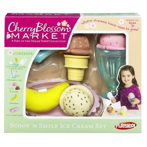 해즈브로 Hasbro Playskool Cherry Blossom Market - Scoop N Smile Ice Cream Set