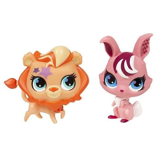 해즈브로 Hasbro Littlest Pet Shop Totally Talented Pets Lion Bunny