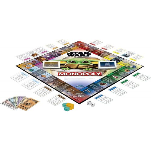 해즈브로 Hasbro 6E0066B459 Star Wars The Child Edition Board Game for Families and Children Aged 8 and Above with The Child Fans Call Baby Yoda