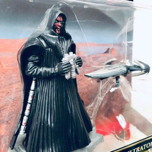 해즈브로 Hasbro Star Wars Episode 1 Darth Maul with Mini Sith Infiltrator