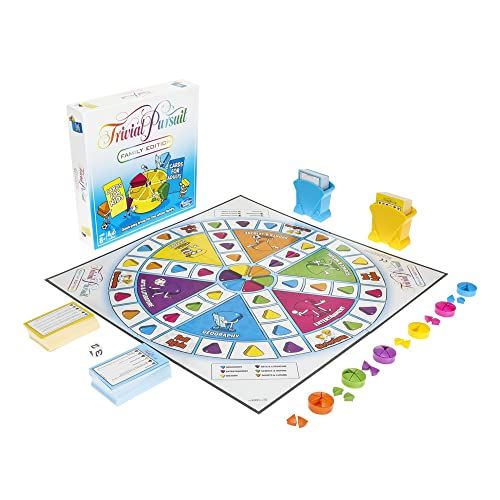 해즈브로 Hasbro Gaming Trivial Pursuit Family Edition Game