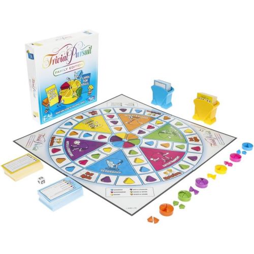 해즈브로 Hasbro Gaming Trivial Pursuit Family Edition Game