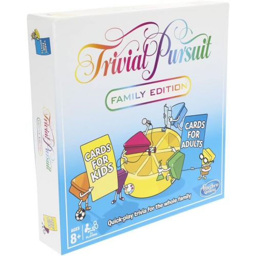 해즈브로 Hasbro Gaming Trivial Pursuit Family Edition Game