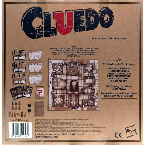 해즈브로 Hasbro Gaming Cluedo Rustic (Wooden Special Edition)