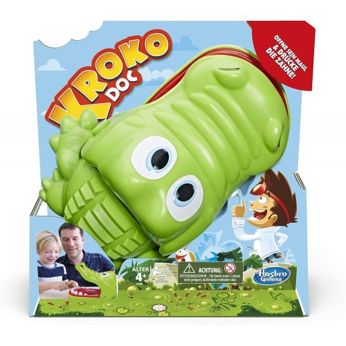 해즈브로 Hasbro Games E4898100 Crocodile Doc, Childrens Game, Green