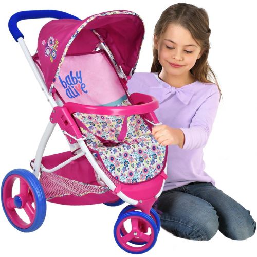 해즈브로 Hasbro Baby Alive D85891 Lifestyle Stroller Toy , Pink