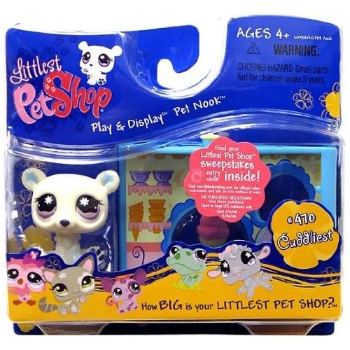 해즈브로 Hasbro Littlest Pet Nook: Polar Bear in Ice Cream Shop