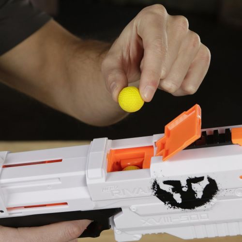 해즈브로 Hasbro Nerf Rival Kronos XVIII 500 Spring-Action Blaster White