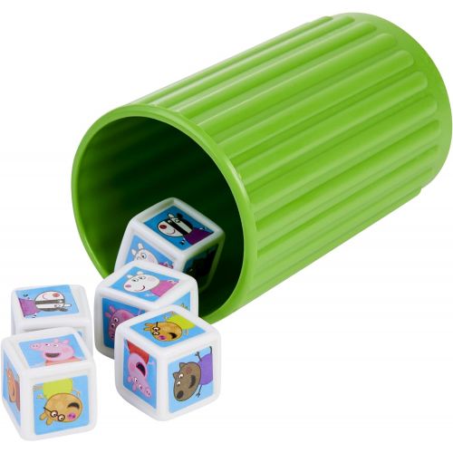해즈브로 Hasbro Gaming Yahtzee Jr.: Peppa Pig Edition Board Game for Kids Ages 4 and Up, Counting and Matching Game for Preschoolers (Amazon Exclusive)