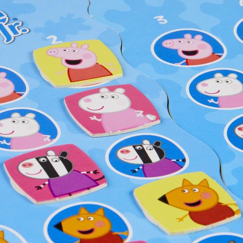 해즈브로 Hasbro Gaming Yahtzee Jr.: Peppa Pig Edition Board Game for Kids Ages 4 and Up, Counting and Matching Game for Preschoolers (Amazon Exclusive)