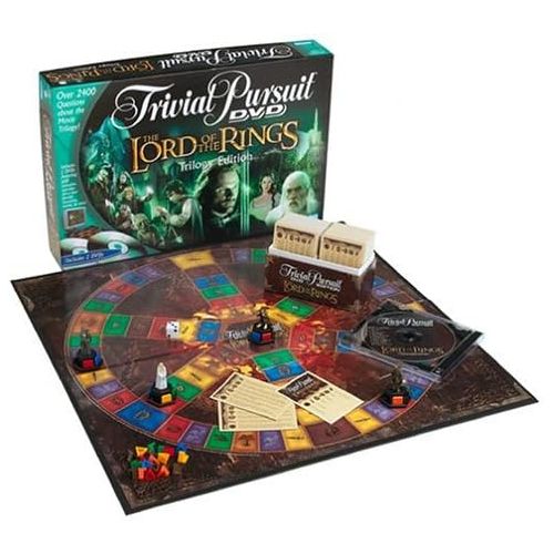 해즈브로 Hasbro Gaming Hasbro Trivial Pursuits LOTR Edition Boardgame