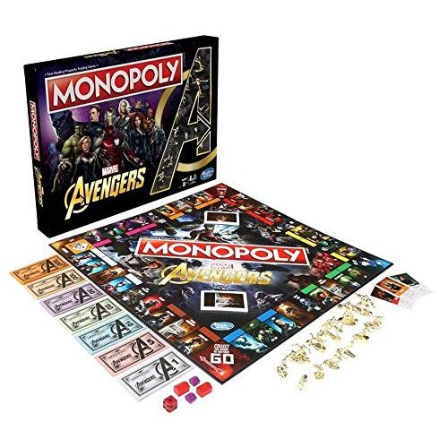 해즈브로 Hasbro- Monopoly Avengers, Multicolour (5010993633371)