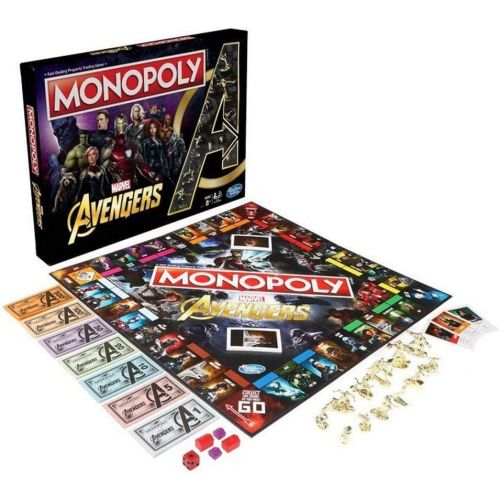 해즈브로 Hasbro- Monopoly Avengers, Multicolour (5010993633371)